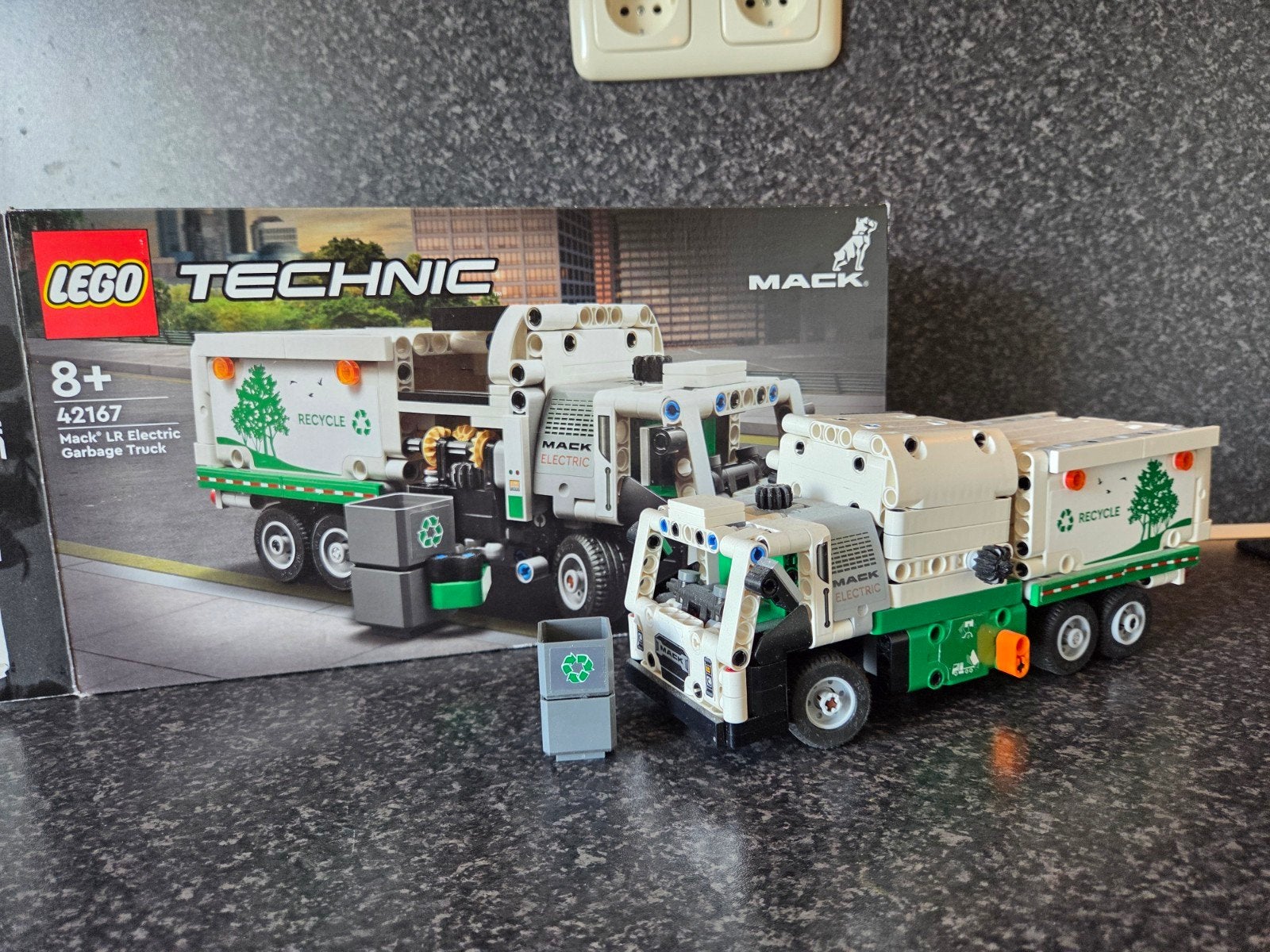 lego technic, vuilnis wagen, Kinderen en Baby's, Speelgoed | Duplo en Lego, Ophalen of Verzenden, Zo goed als nieuw