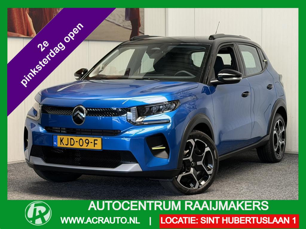 Citroën C3 1.2 TURBO PLUS 100PK NIEUW MODEL 2025 50 STUKS O, Voorwielaandrijving, Gebruikt, 1199 cc, Blauw