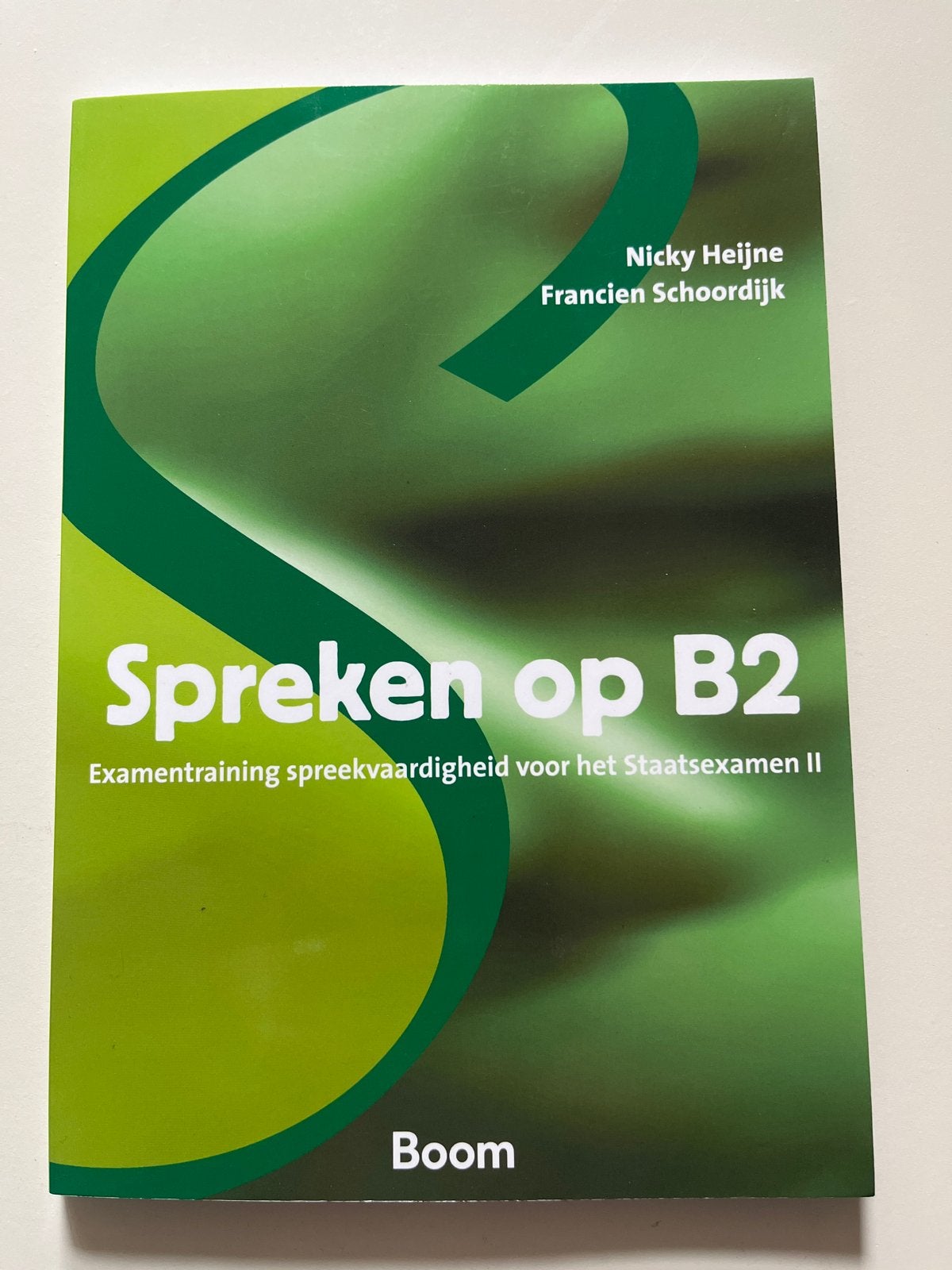 Spreken op B2 - Examentraining spreekvaardigheid, Ophalen of Verzenden, Alpha, Zo goed als nieuw, HBO