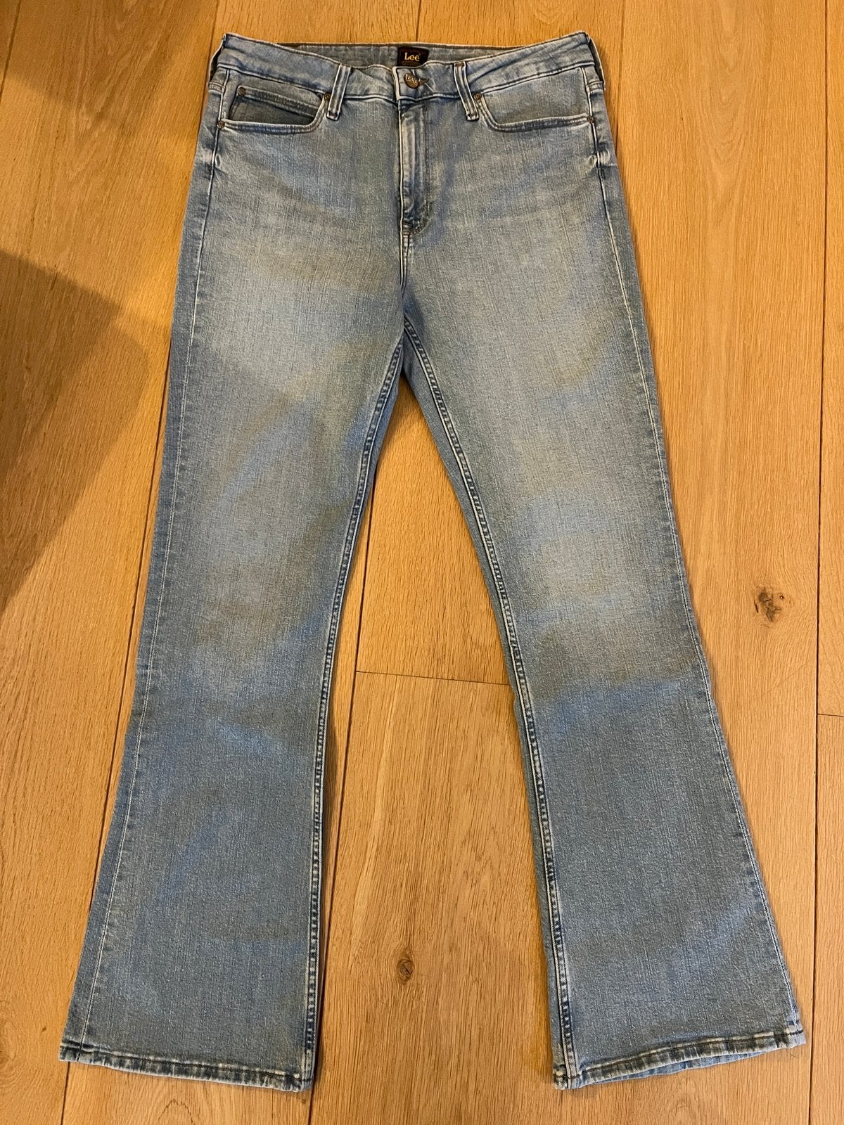 Lichtblauwe Breese Boot jeans Lee, maat W33, L33, Ophalen of Verzenden, Zo goed als nieuw, Blauw, W30 - W32 (confectie 38/40)