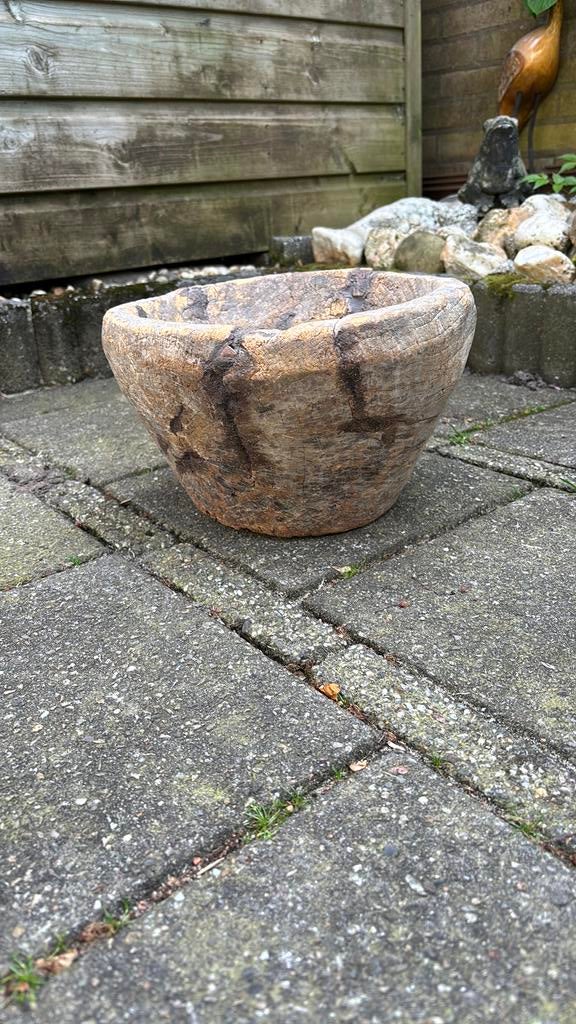 Houten bak, Ophalen