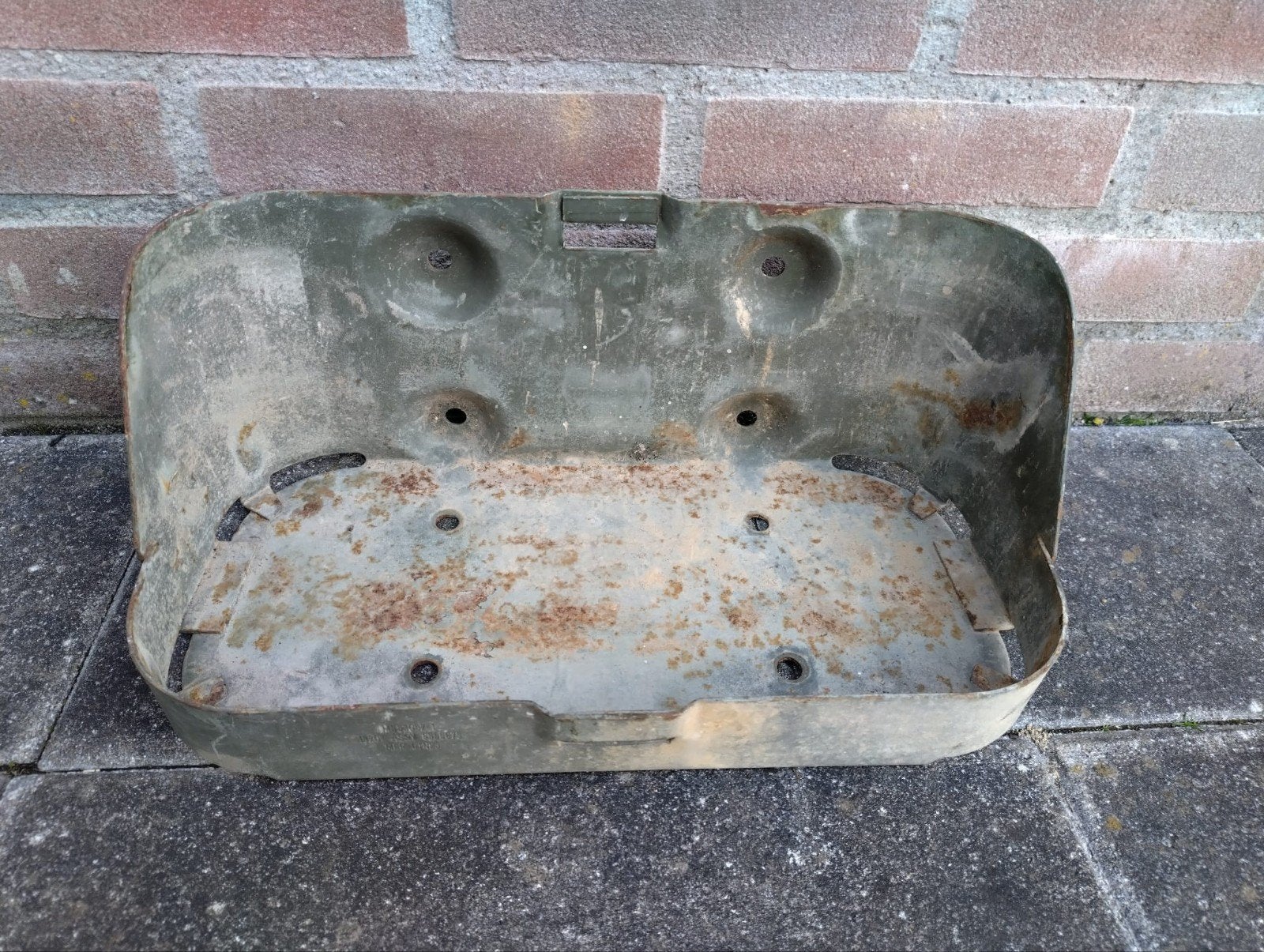 Originele, military jerrycan Houder + strap, USMC, MS-53052, Verzamelen, Ophalen of Verzenden, Landmacht, Nederland, Overige typen