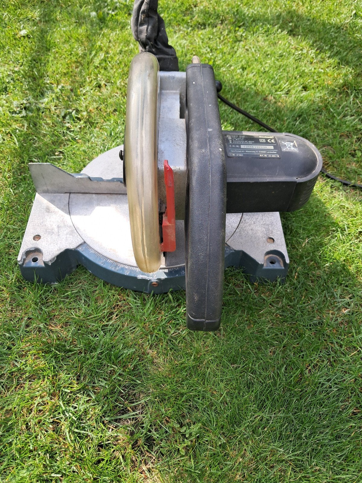 Einhell Afkortzaag - Krachtige Zaag voor Diverse Klussen, Ophalen, Gebruikt, Afkortzaag, 30 tot 70 mm