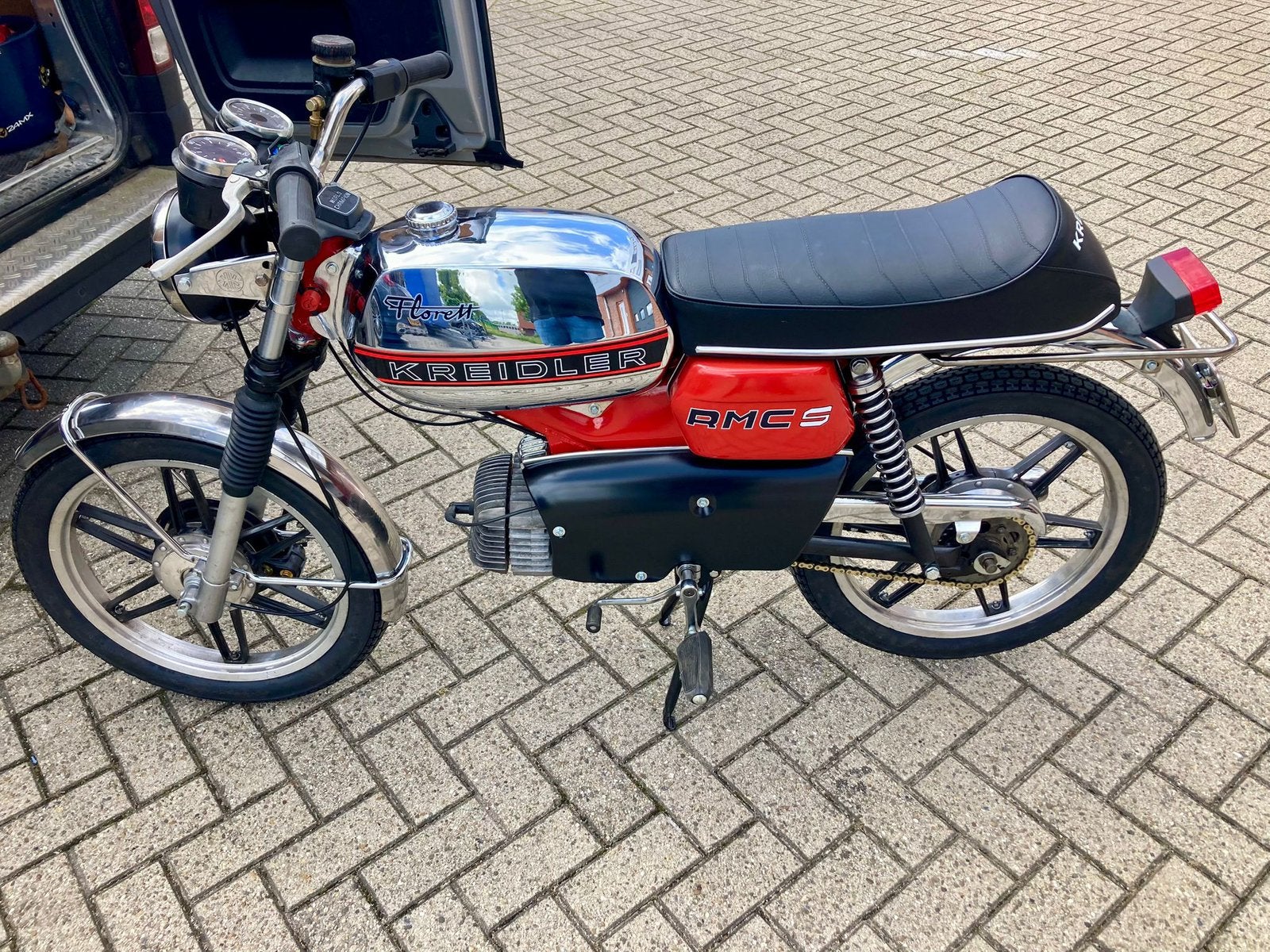 Zeer mooie Kreidler RMC,S  inc kenteken, Fietsen en Brommers, Brommers | Kreidler, Ophalen, Zo goed als nieuw