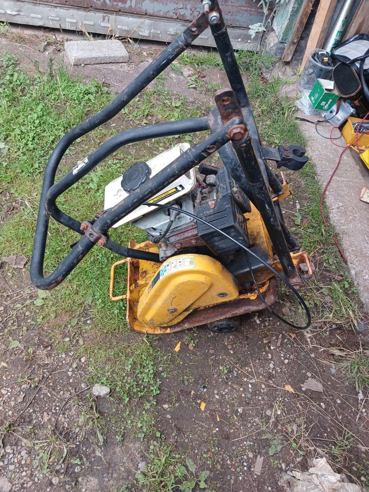 te koop trilplaat, Ophalen, Elektrisch