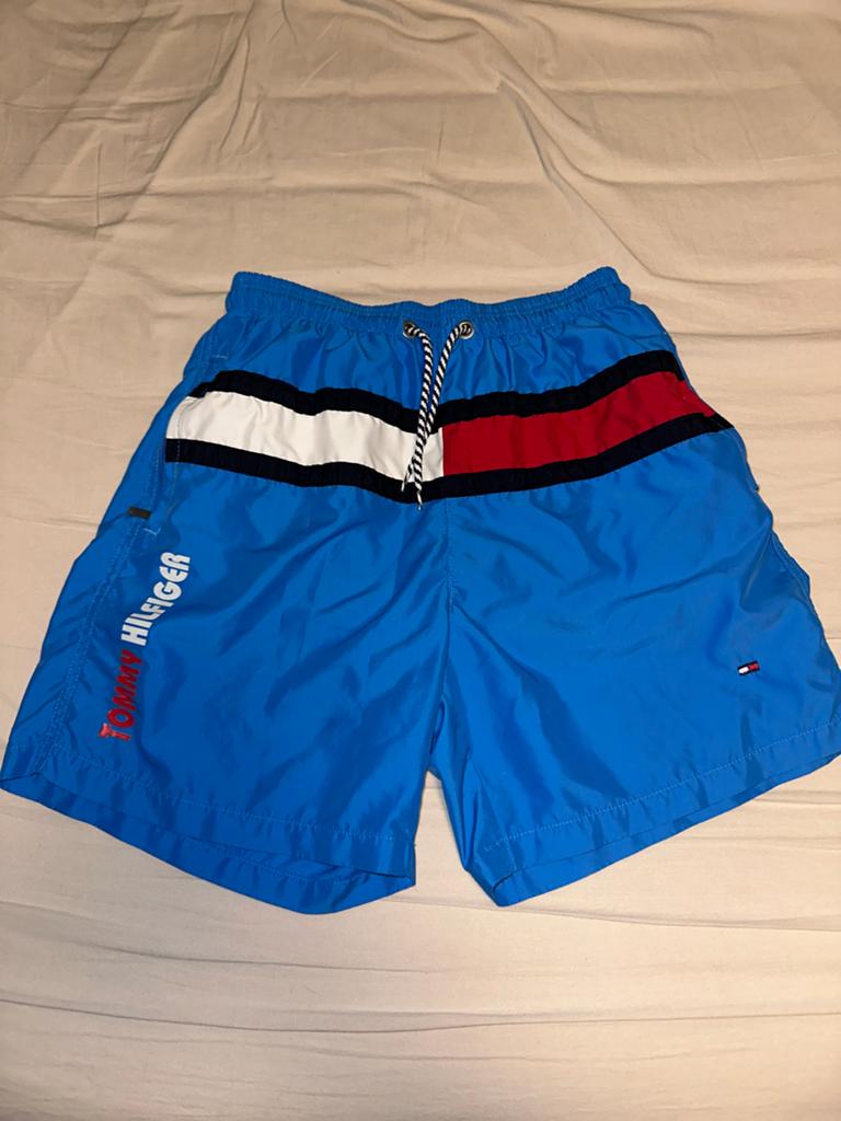 Tommy Hilfiger Zwemshort - Blauw maat S, Ophalen of Verzenden, Maat 46 (S) of kleiner, Blauw, Zwemshort
