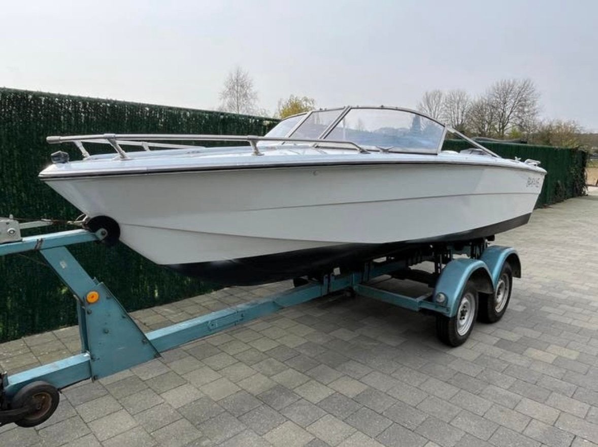 Almarine Sppedboot - 70pk - Inclusief trailer - Vaarklaar, Ophalen, Gebruikt, 70 pk, 70 tot 120 pk