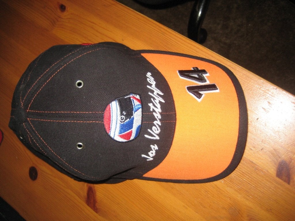 Cap Jos Verstappen, 2001. Fast Line J. Verstappen, Ophalen of Verzenden, Gebruikt, Overige sporten, Pet of Muts