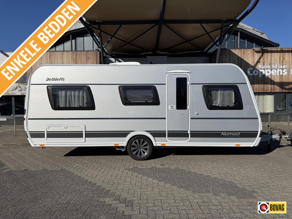 Dethleffs Nomad Avantgarde 510 LE 2021 MOVER + 3M TENT!!!, Caravans en Kamperen, Caravans, Schokbreker, Overige typen, Bedrijf