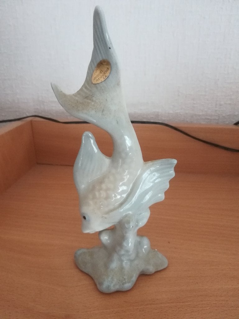 keramisch visornament, Ophalen