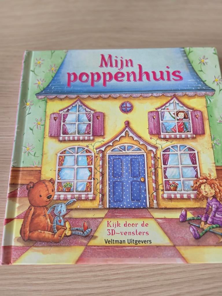 Mijn poppenhuis - Kijk door de 3D-vensters, Onbekend, Ophalen of Verzenden, Zo goed als nieuw, 2 tot 3 jaar