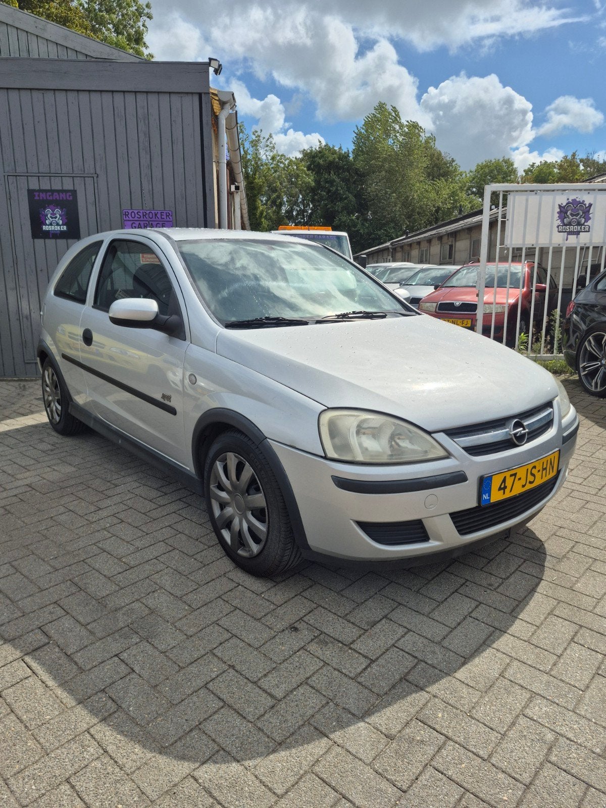 Opel Corsa 1.2 16V 3D 2002 Grijs, Voorwielaandrijving, 450 kg, 74 pk, Origineel Nederlands