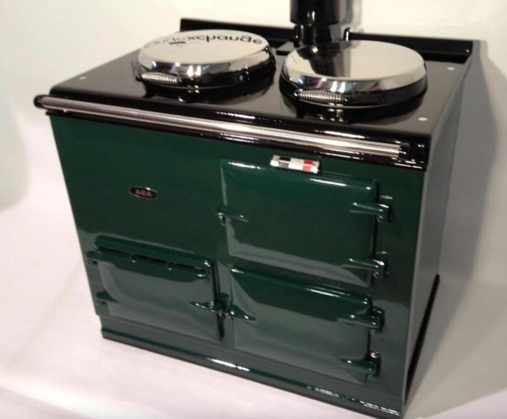Aga Cooker - Groen - Met onderhoudshistorie - Op pallet, Ophalen, Gebruikt, 60 cm of meer, 4 kookzones