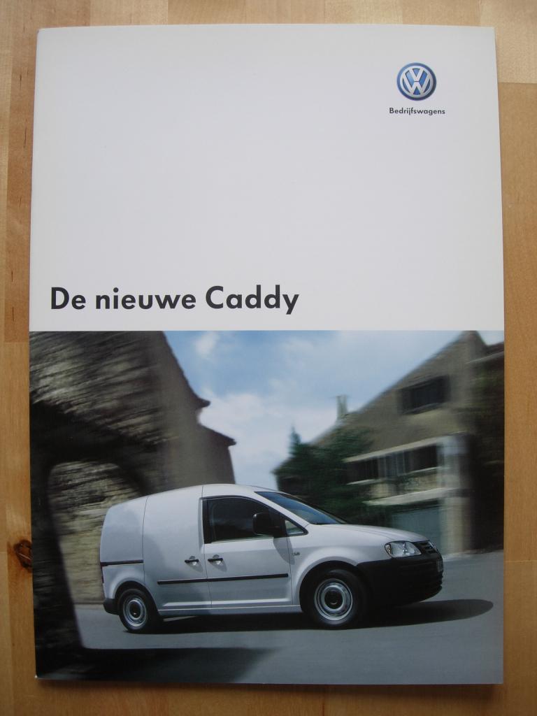 Volkswagen Caddy Brochure 2003 VW, Volkswagen, Ophalen of Verzenden, Zo goed als nieuw, Volkswagen