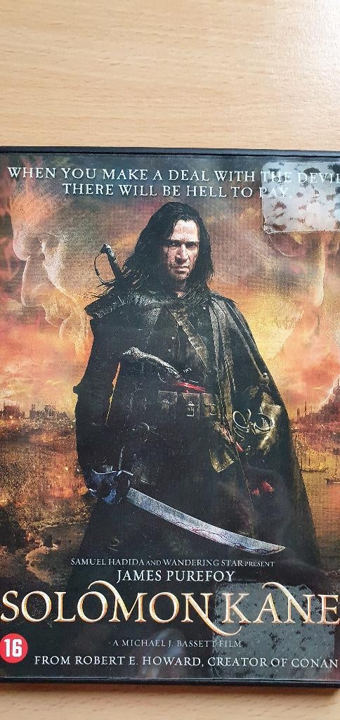 Dvd Solomon Kane, Alle leeftijden, Ophalen of Verzenden, Gebruikt