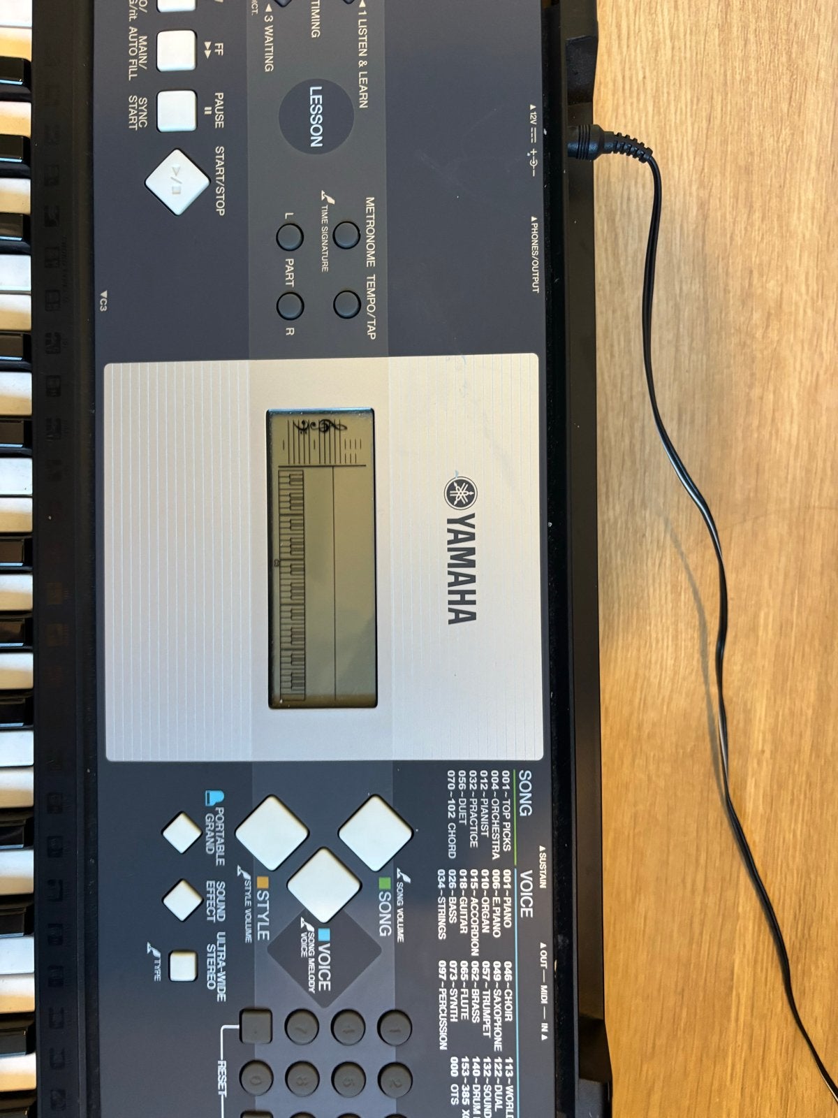 Yamaha YPT-220 Keyboard - Zo goed als nieuw, 61 toetsen, Yamaha, Ophalen of Verzenden, Zo goed als nieuw
