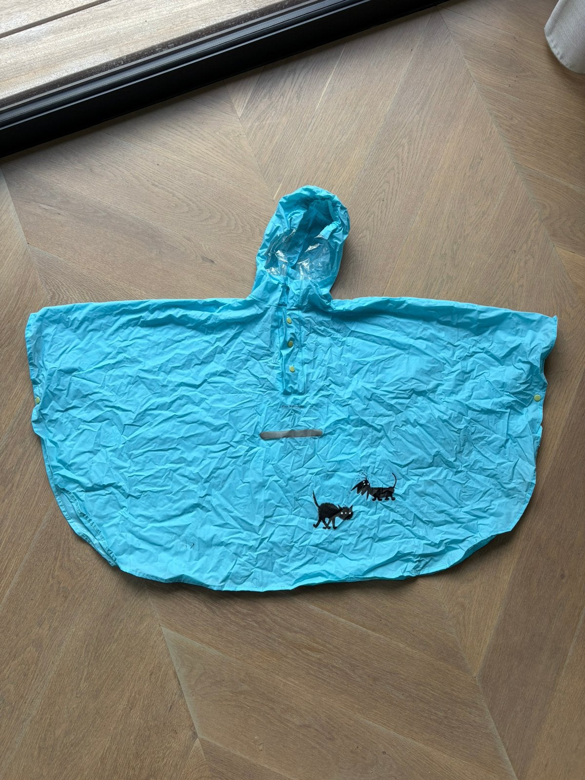 Regenponcho | HEMA | maat 98/104 | kinderen | Jip&Janneke, Ophalen of Verzenden, Zo goed als nieuw, Regenjas