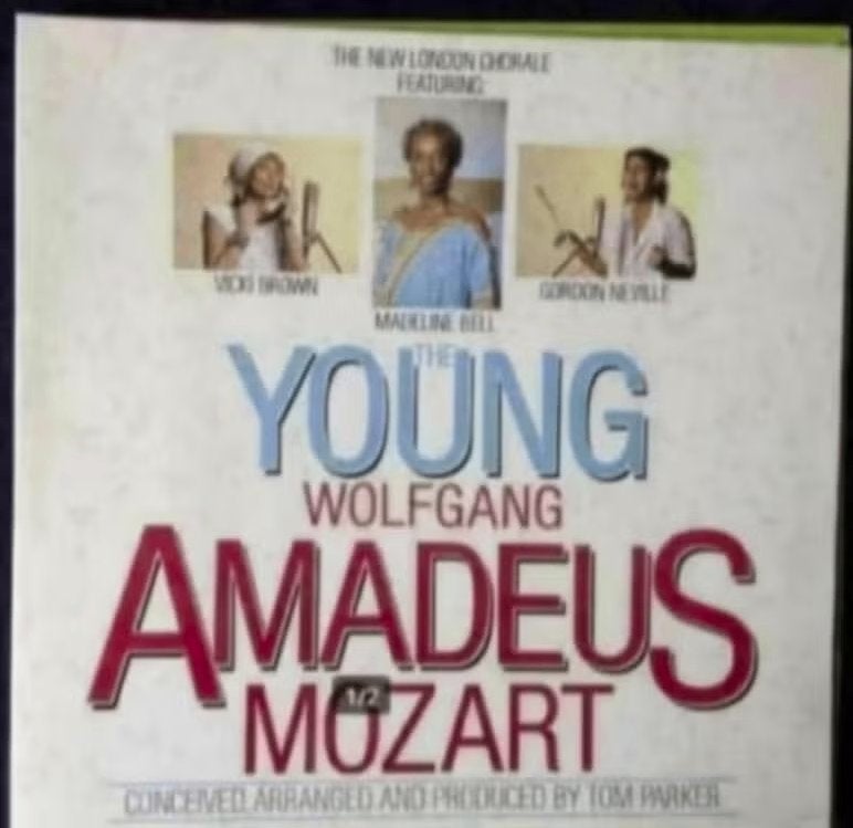 LP, elpee; the young Wolfgang Amadeus Mozart, Tom Parker, Overige typen, Ophalen of Verzenden, Zo goed als nieuw, 12 inch