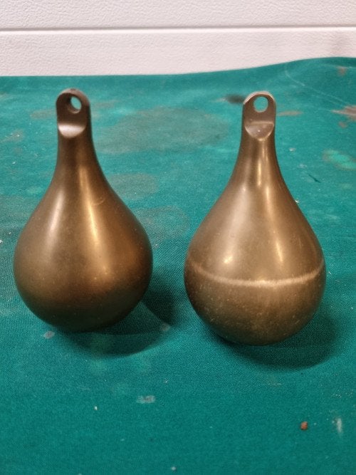 klok gewichten messing druppels, Ophalen of Verzenden, 'T Olde Gre-j, Info@toldegrej.nl, Endepoelstraat 20f Didam
