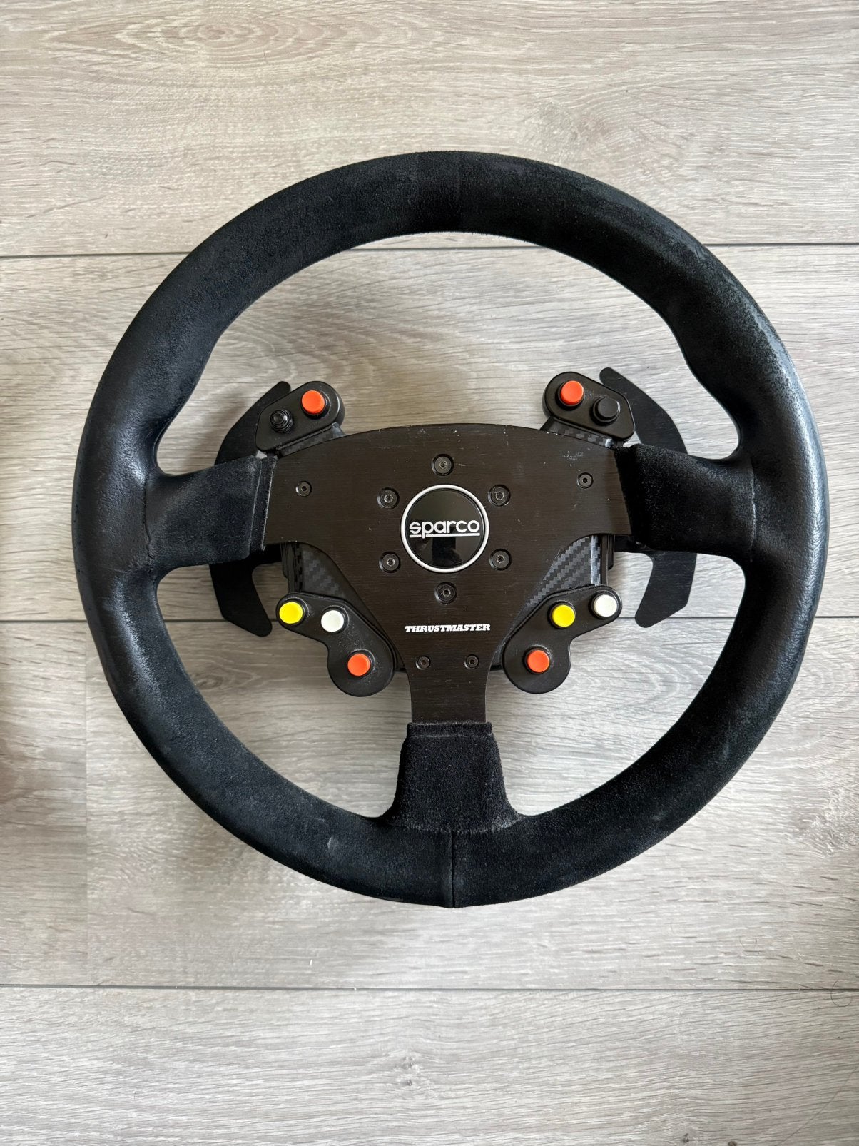 Thrustmaster Rally Wheel Add-On Sparco R383, Ophalen of Verzenden, Gebruikt, Stuur of Pedalen, PlayStation 4