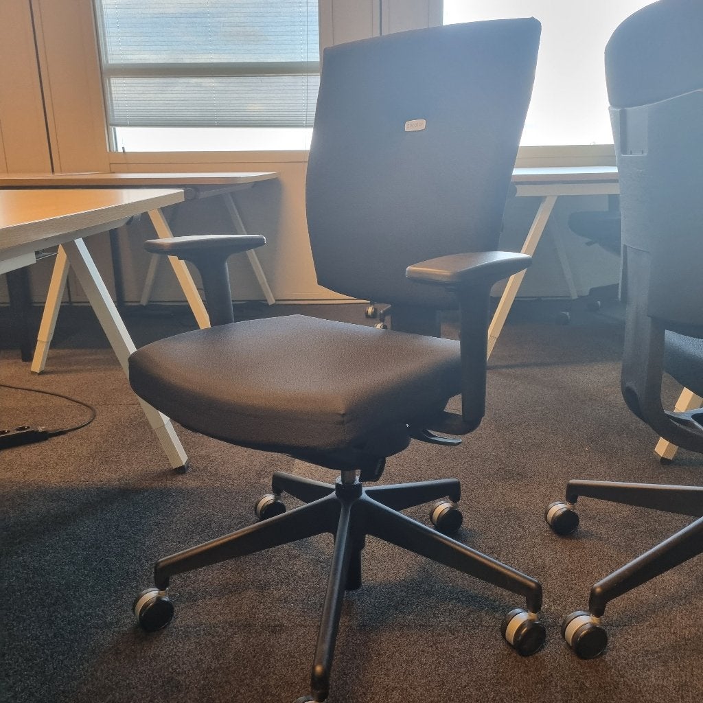 8 x ergonomische bureaustoelen Senator Spring, Ophalen, Gebruikt, Zwart, Bureaustoel