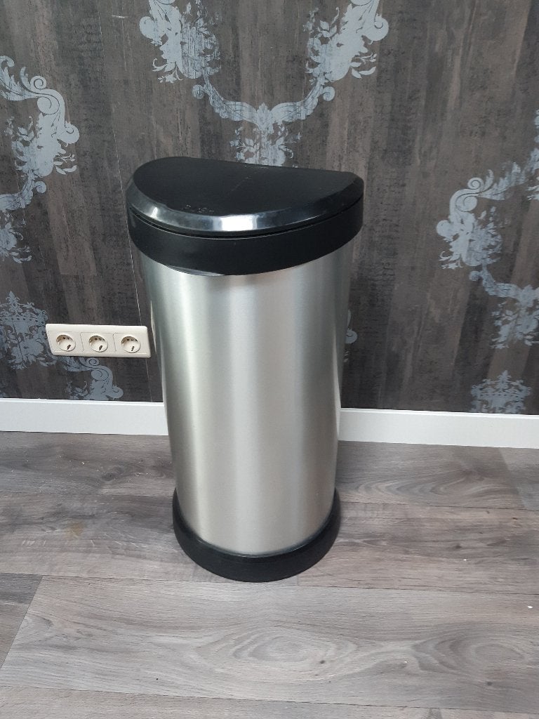 Curver Decobin Push prullenbak 40 liter, Ophalen, 50 – 75, Kunststof, Gebruikt