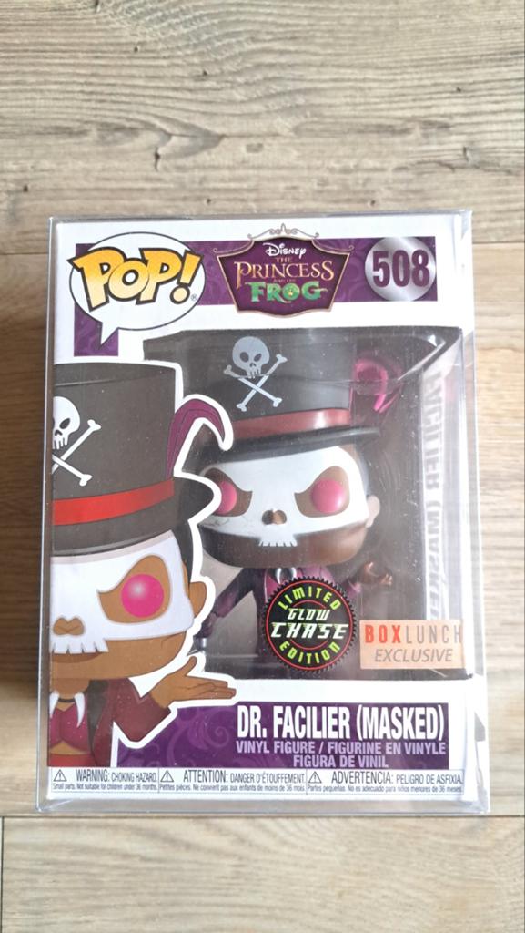 Dr. Facilier (masked) funko pop 508, Ophalen of Verzenden, Zo goed als nieuw
