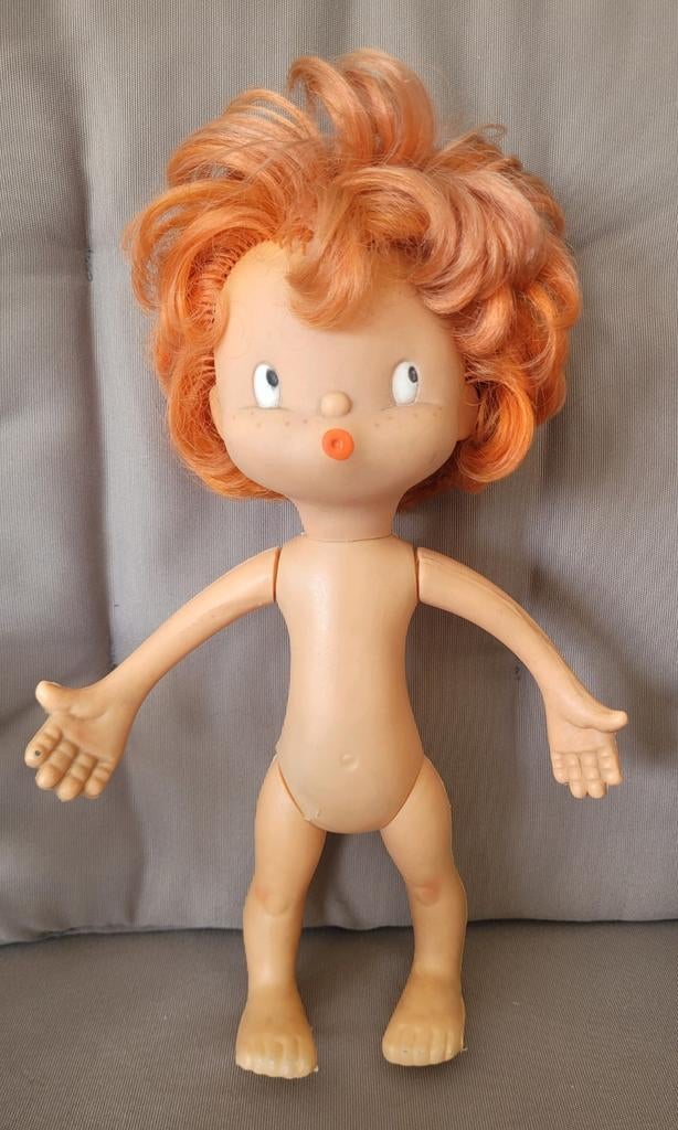 Zeldzame Vintage Laflex Pop - Made in France - 1965, Kinderen en Baby's, Speelgoed | Poppen, Gebruikt, Overige typen, Ophalen of Verzenden