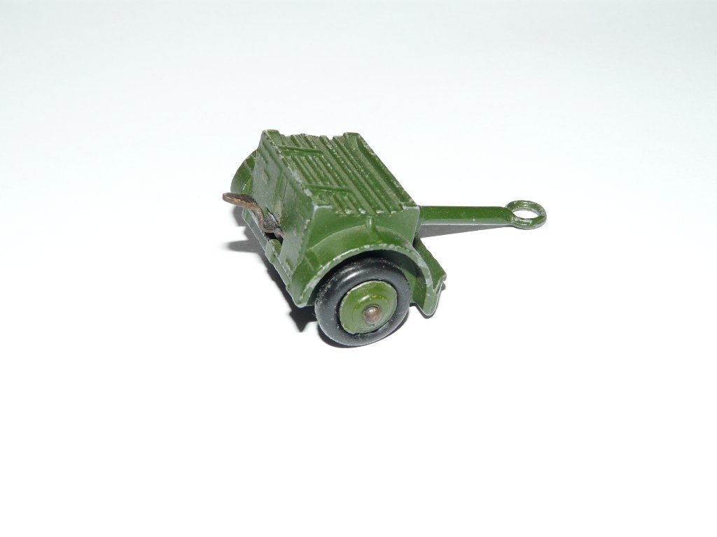 Dinky Toys - 687 - Trailer 25 Pounder Field Gun, Ophalen, Gebruikt, Auto, Dinky Toys