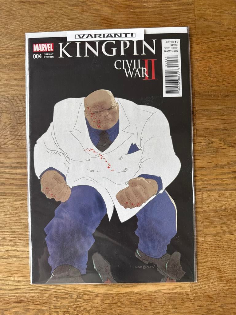 Kingpin Civil War II Variant Comic #004 Marvel, Boeken, Strips | Comics, Eén comic, Ophalen of Verzenden, Zo goed als nieuw, Amerika