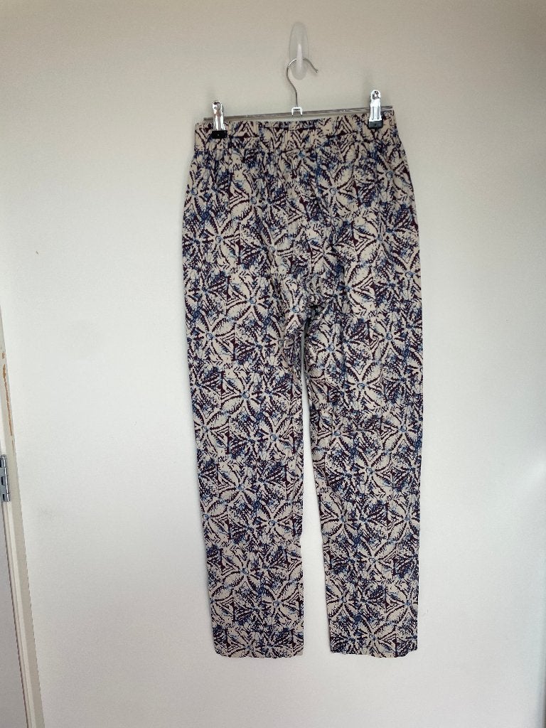 Diega Pacifio pull on broek maat XS bordeaux creme blauw, Kleding | Dames, Broeken en Pantalons, 6 rue Béranger 75003 Paris, Eshop@diega.fr