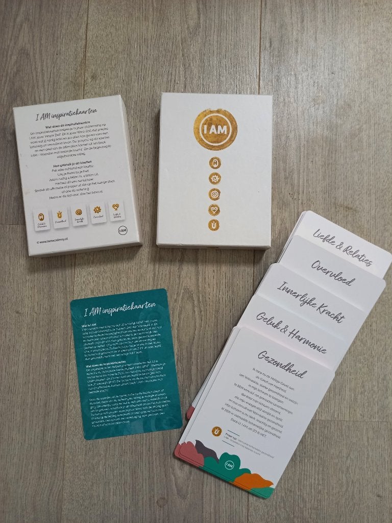 Kaartendeck - Kaarten  I AM Inspiratiekaarten, Ophalen of Verzenden, Zo goed als nieuw, Overige onderwerpen, Overige typen