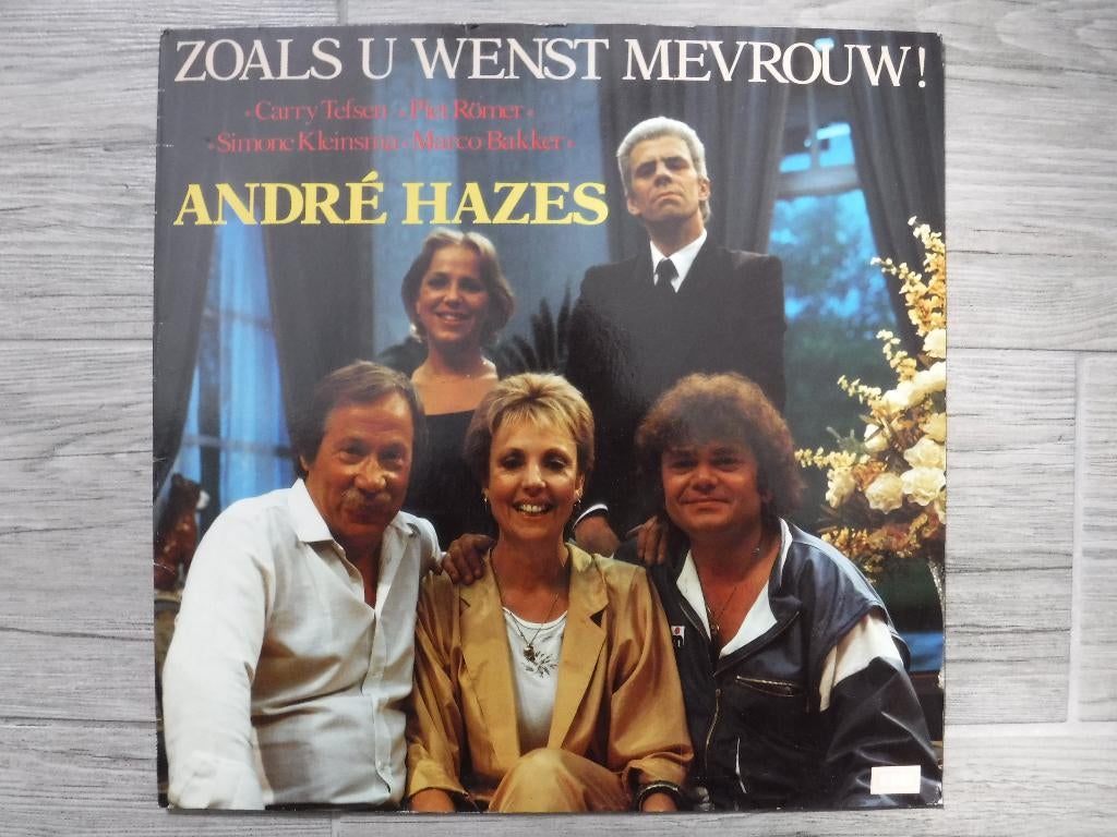 André  Hazes  LP - Duetten met diverse artiesten, 1980 - 1989, Ophalen of Verzenden, Zo goed als nieuw, Levenslied of Smartlap