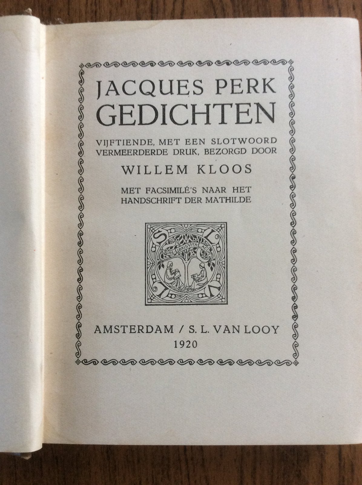 Jacques Perk - gedichten, Ophalen of Verzenden