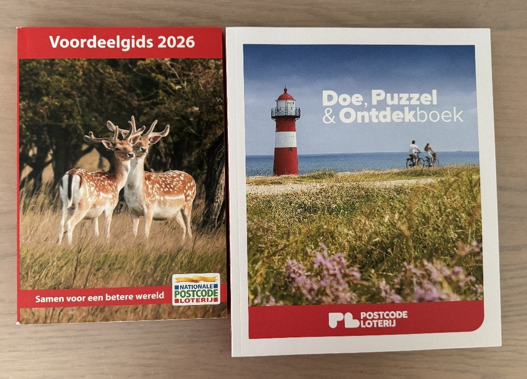 Voordeelgids postcodeloterij 2026/2027 *NIEUW*, Ophalen of Verzenden, Nieuw