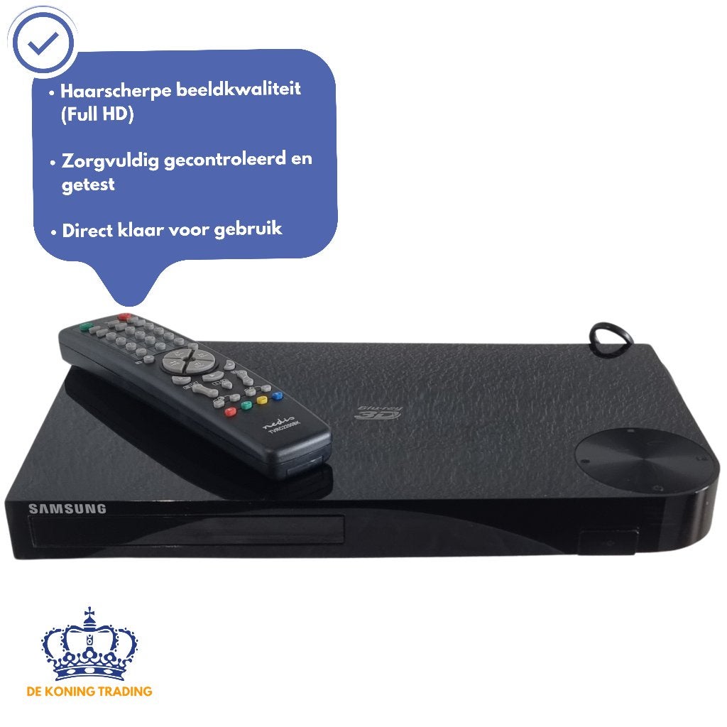 Samsung BD-F5500 | 3D Blu-ray Speler | CD/DVD | Blurayspeler, Samsung, Verzenden, Zo goed als nieuw, Samsung