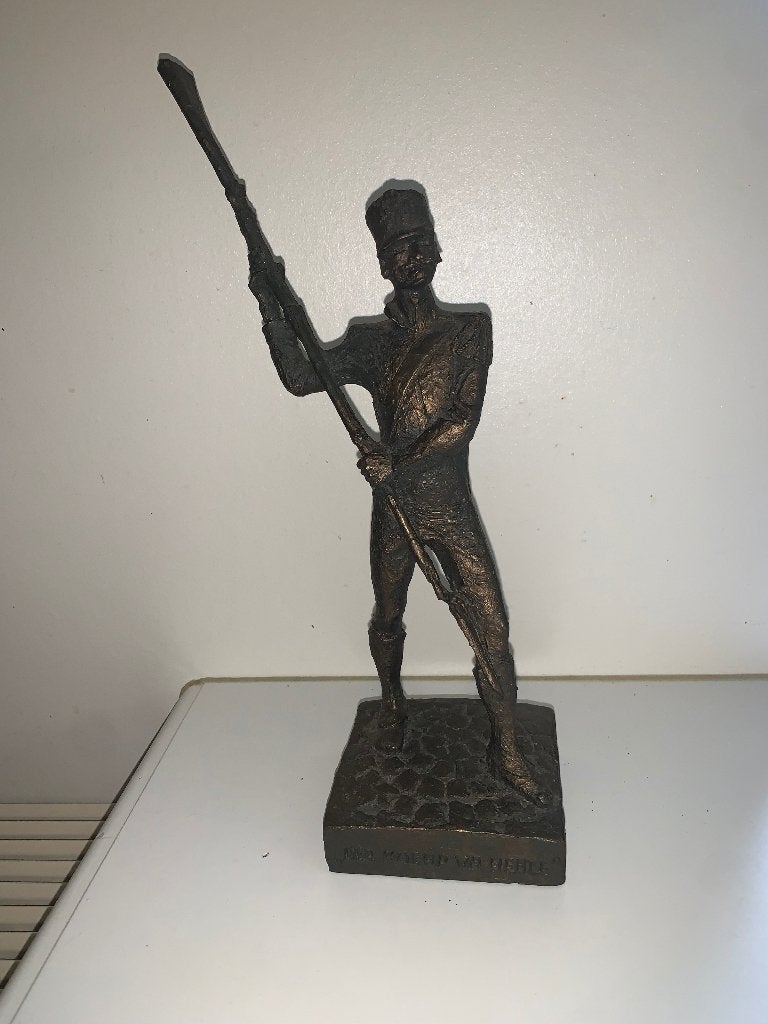 Beeld van  held van Heerlen, Der Koehp va Hehle, Ophalen of Verzenden, Beeld