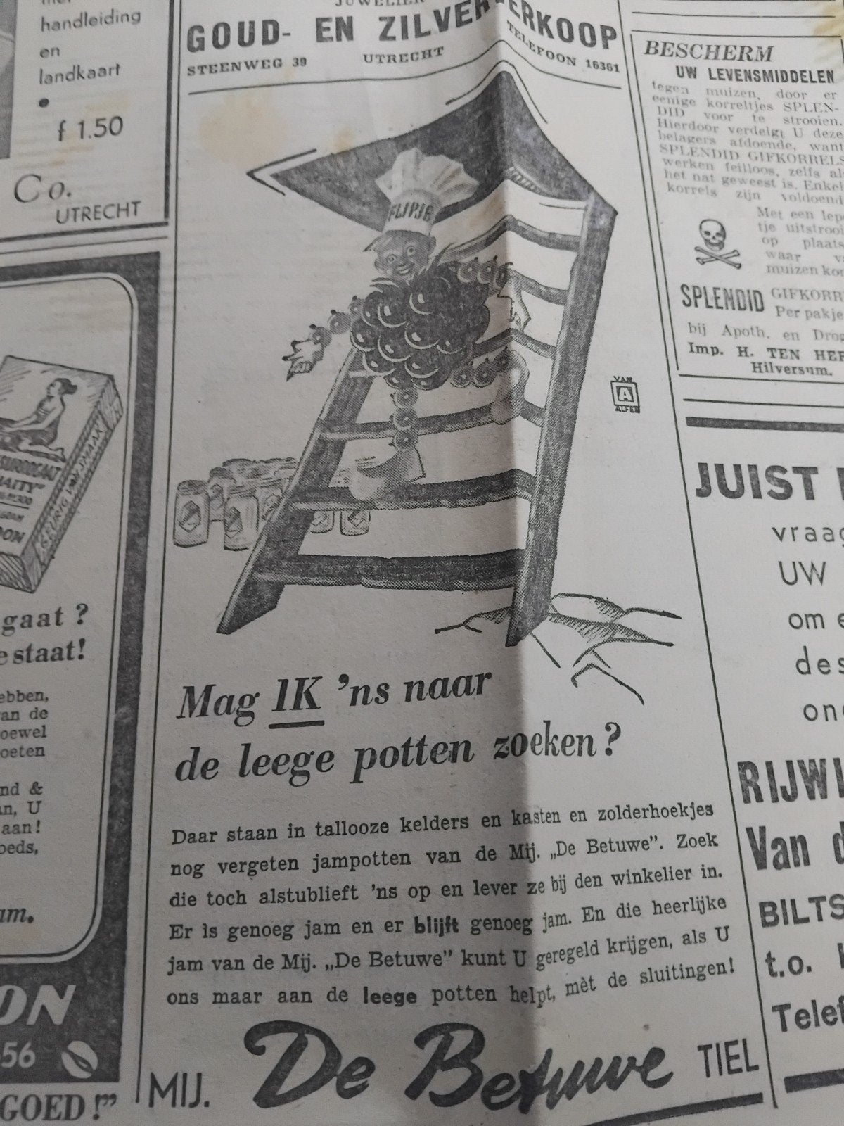 oude Flipje knipsels, Verzamelen, Ophalen of Verzenden, 1940 tot 1960, Knipsel(s)