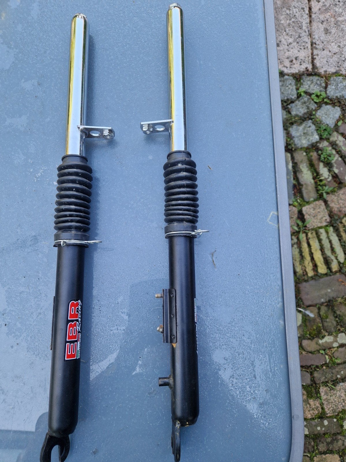 Vorkpoten set Tomos A50 EBR Racing, Ophalen of Verzenden, Gebruikt, Overige typen, EBR Racing