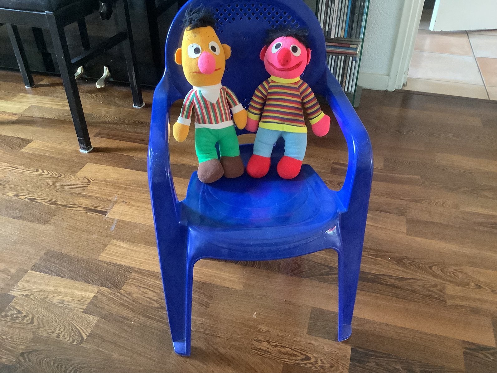 Ernie en bert sesamstraat, Ophalen, Gebruikt
