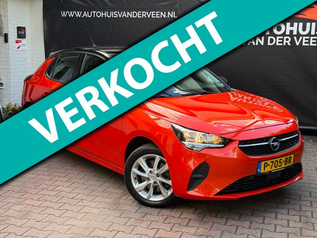 Opel Corsa-e Elegance 50 kWh, SOH 85%,Carplay, Cruise, Clima, Auto's, 330 km, Gebruikt, Overige kleuren, Grijs