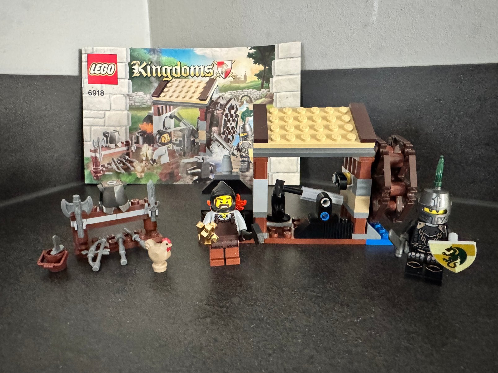 LEGO Kingdoms - Blacksmith Attack - 6918, Gebruikt, Overige thema's, Lego, Ophalen of Verzenden