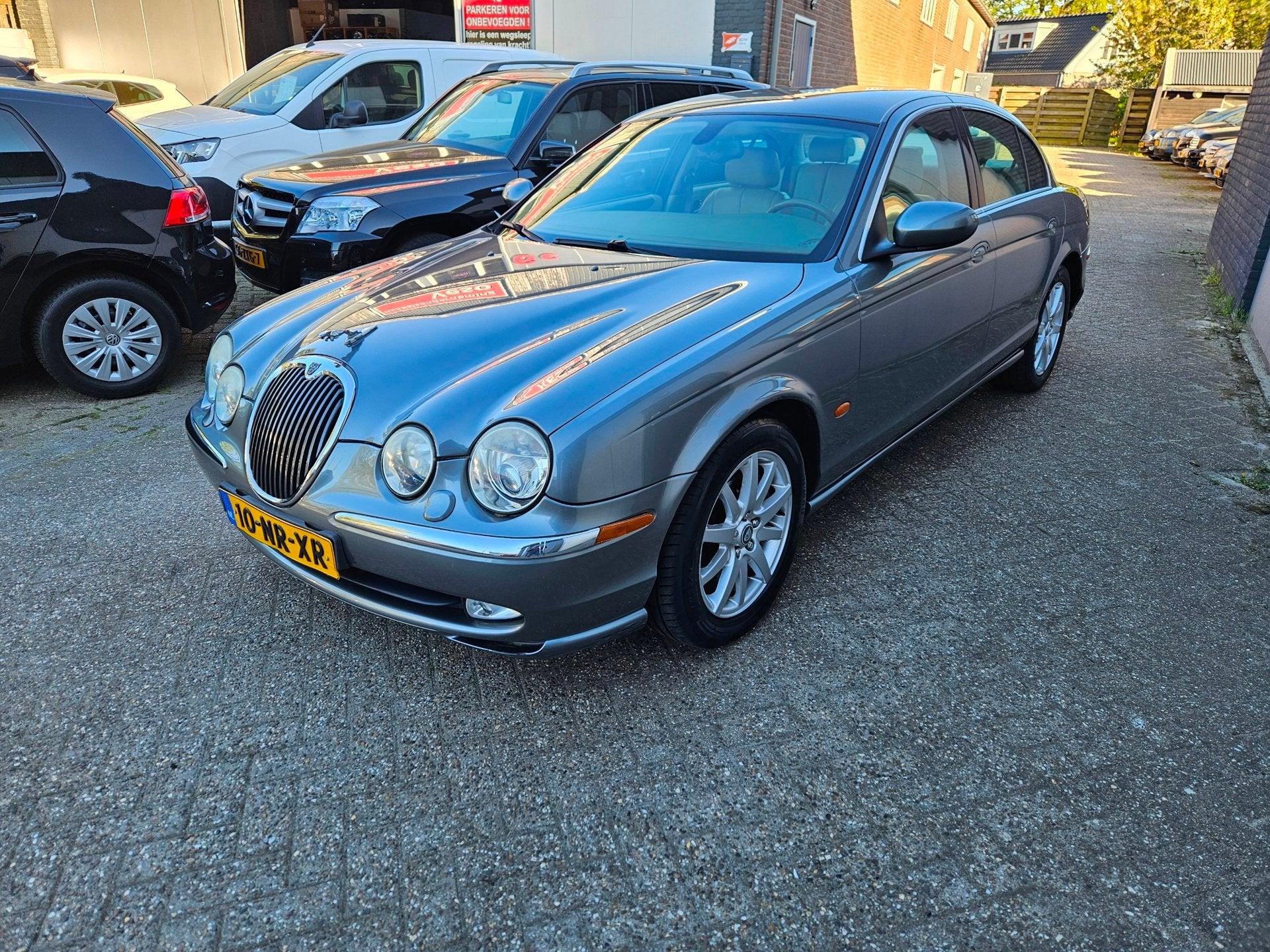 Jaguar S-type 2.5 V6 Executive Automaat NAP Km 109487, Auto's, Jaguar, Automaat, Achterwielaandrijving, Gebruikt, Beige
