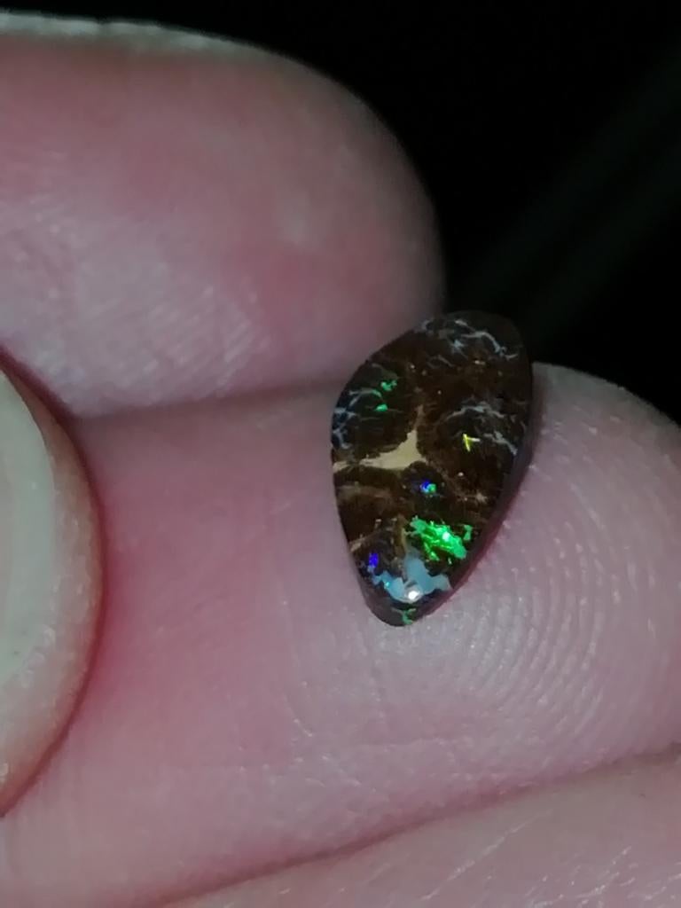 Boulder opaal, Sieraden, Tassen en Uiterlijk, Edelstenen, Ophalen of Verzenden, Zo goed als nieuw