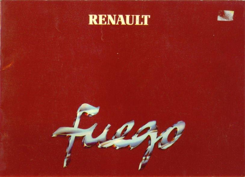 Klassieker Renault Fuego handleiding 1980, Ophalen of Verzenden