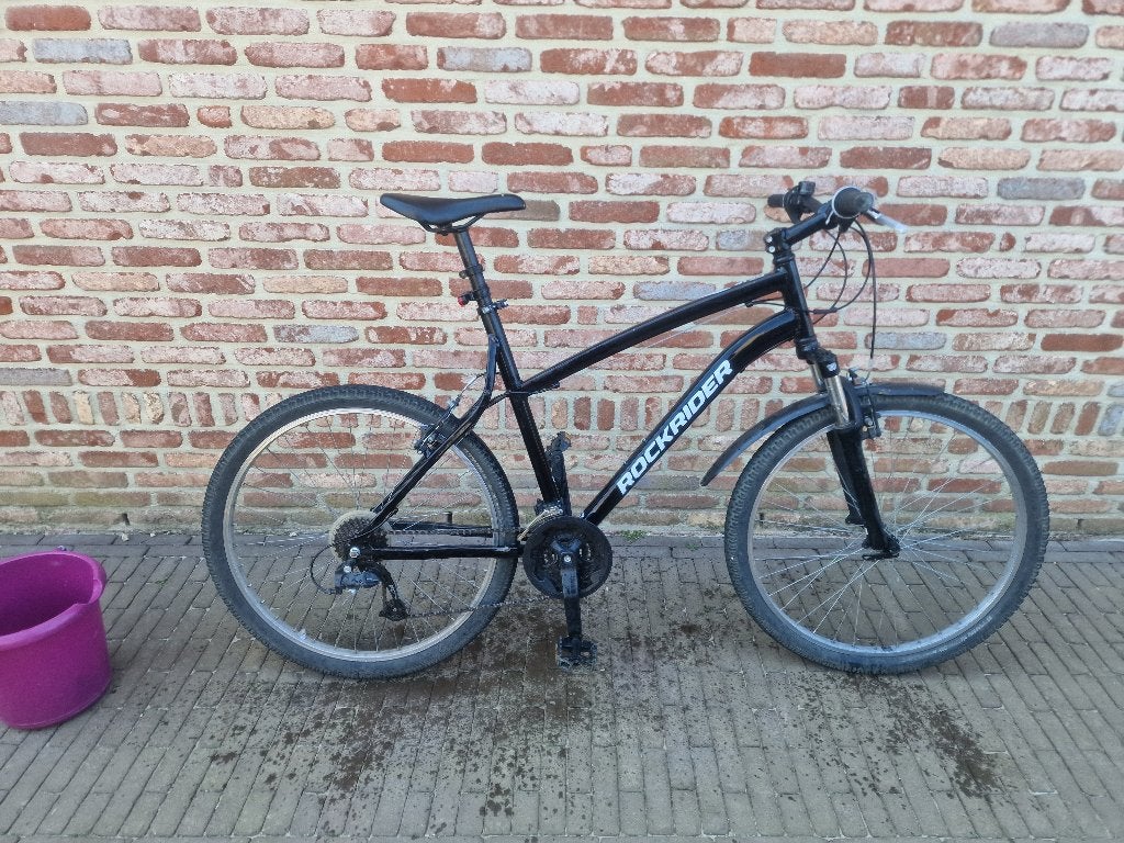 Rockrider st50, Gebruikt, Meer dan 20 versnellingen, Schijfrem, 53 tot 57 cm