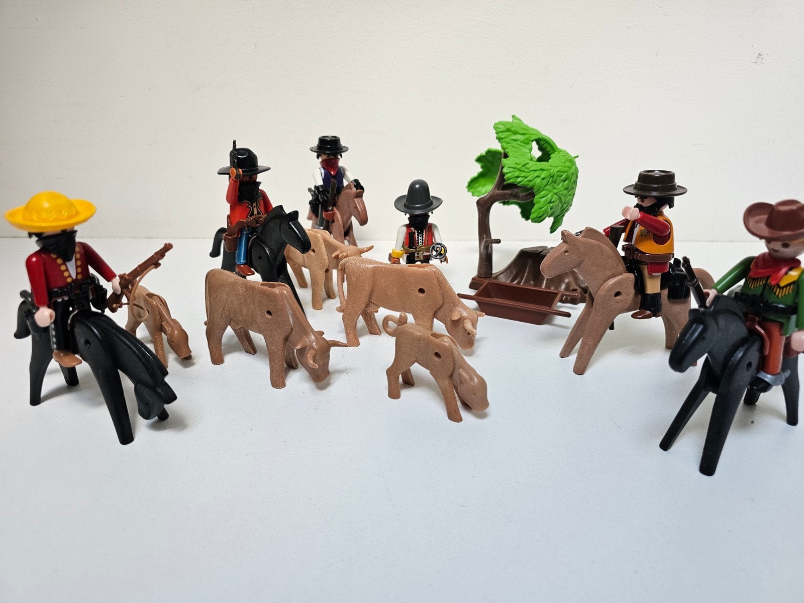 Playmobil Koeiendiefstal Western Set met Figuren en Dieren, Kinderen en Baby's, Speelgoed | Playmobil, Ophalen of Verzenden