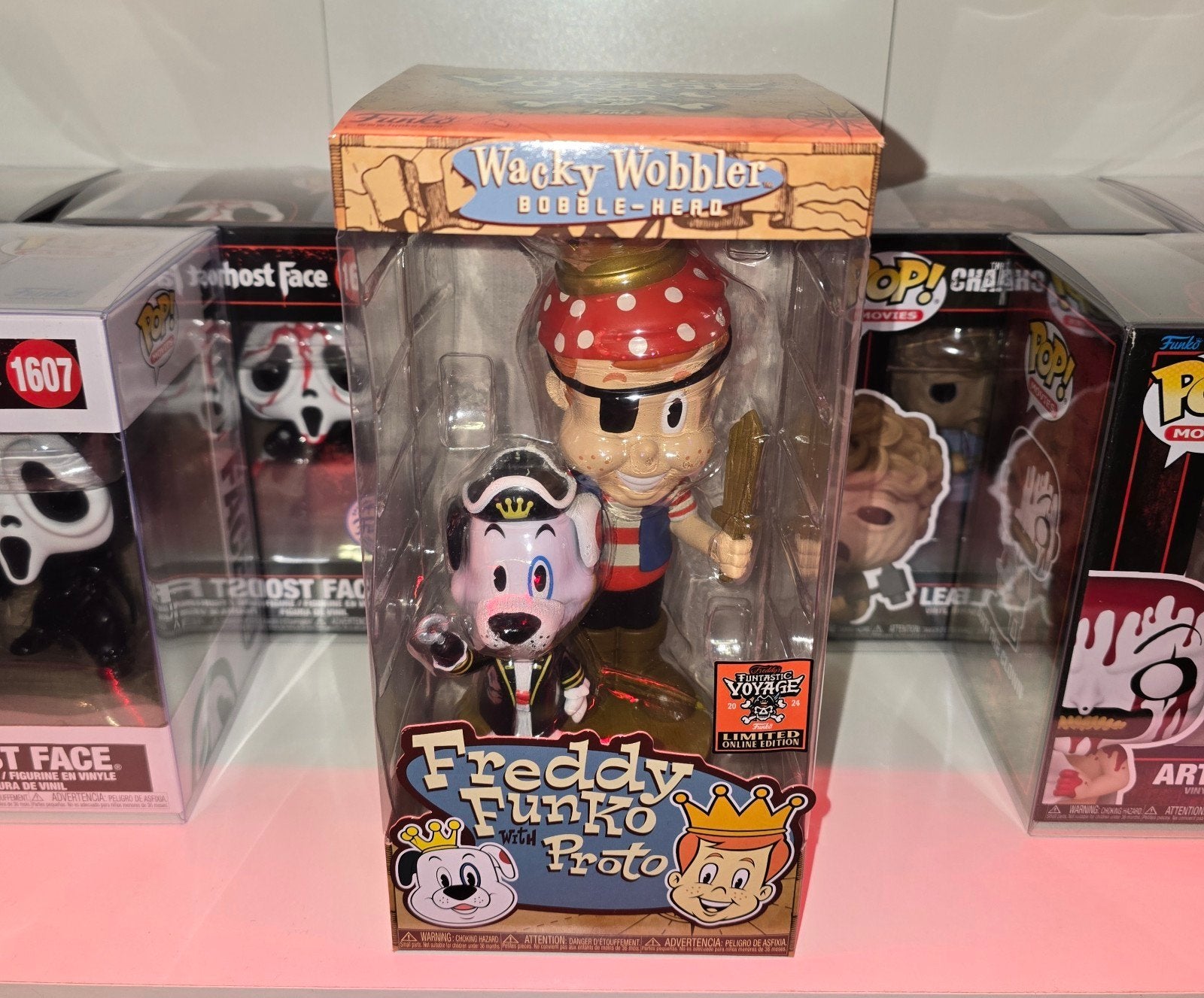 Funko Wacky Wobbler! SE Freddy Funko en Proto (Limited Edt.), Ophalen of Verzenden