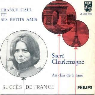 France Gall- Sacré Charlemagne, Gebruikt, Verzenden, 7 inch, Fotohoes