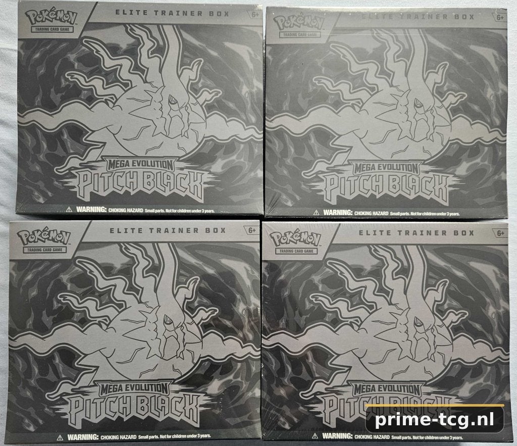 Pokémon Pitch Black – Elite Trainer Box (ETB), Ophalen, Nieuw, Boosterbox